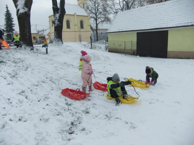 Sníh a předškoláci